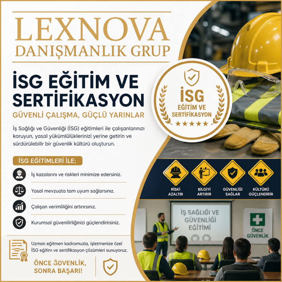 İSG Eğitim Ve Sertifikasyon
