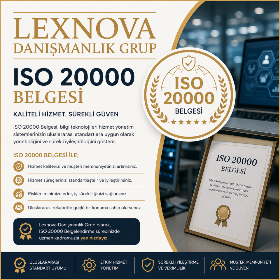 ISO 20000 Belgesi